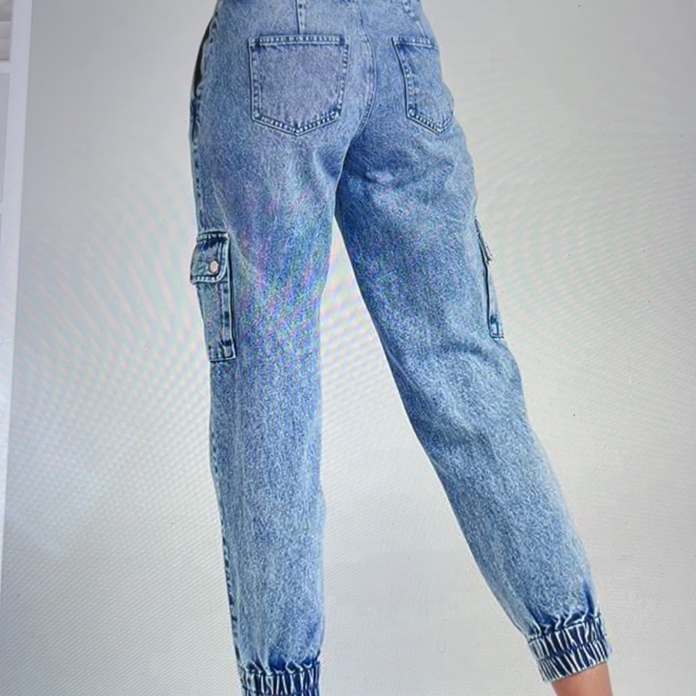 Venus acid wash cargo pant new without tags 🏷 - Picture 4 of 11
